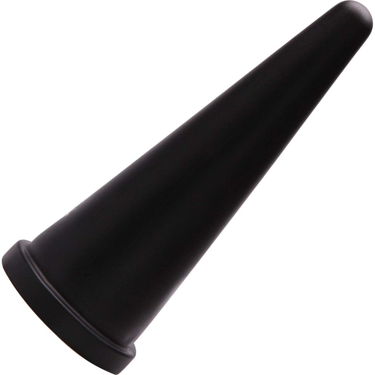 Large Cone Super Sized Silicone Anal Probe By Tantus XL Toys - Onyx