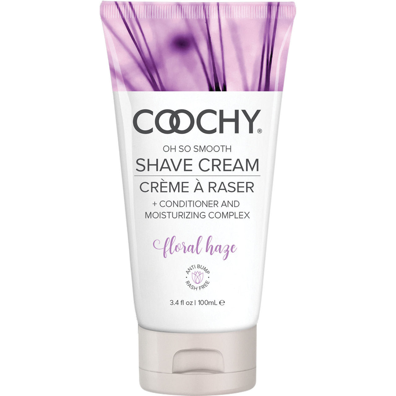 COOCHY Oh So Smooth Shave Cream - Floral Haze 3.4 oz (100 mL)