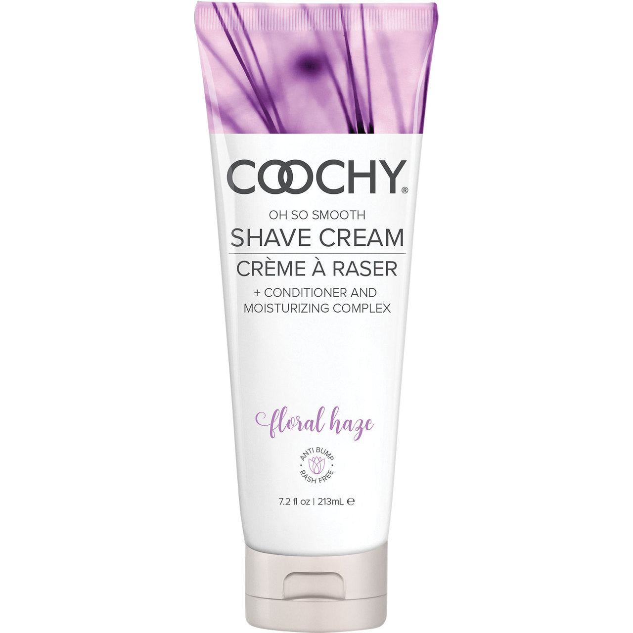 COOCHY Oh So Smooth Shave Cream - Floral Haze 7.2 oz (213 mL)