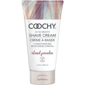 COOCHY Oh So Smooth Shave Cream - Island Paradise 3.4 oz (100 mL)