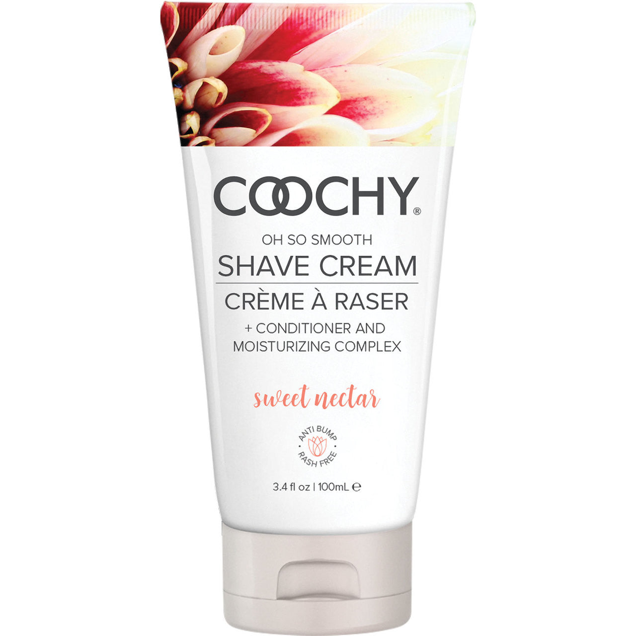 COOCHY Oh So Smooth Shave Cream - Sweet Nectar 3.4 oz (100 mL)