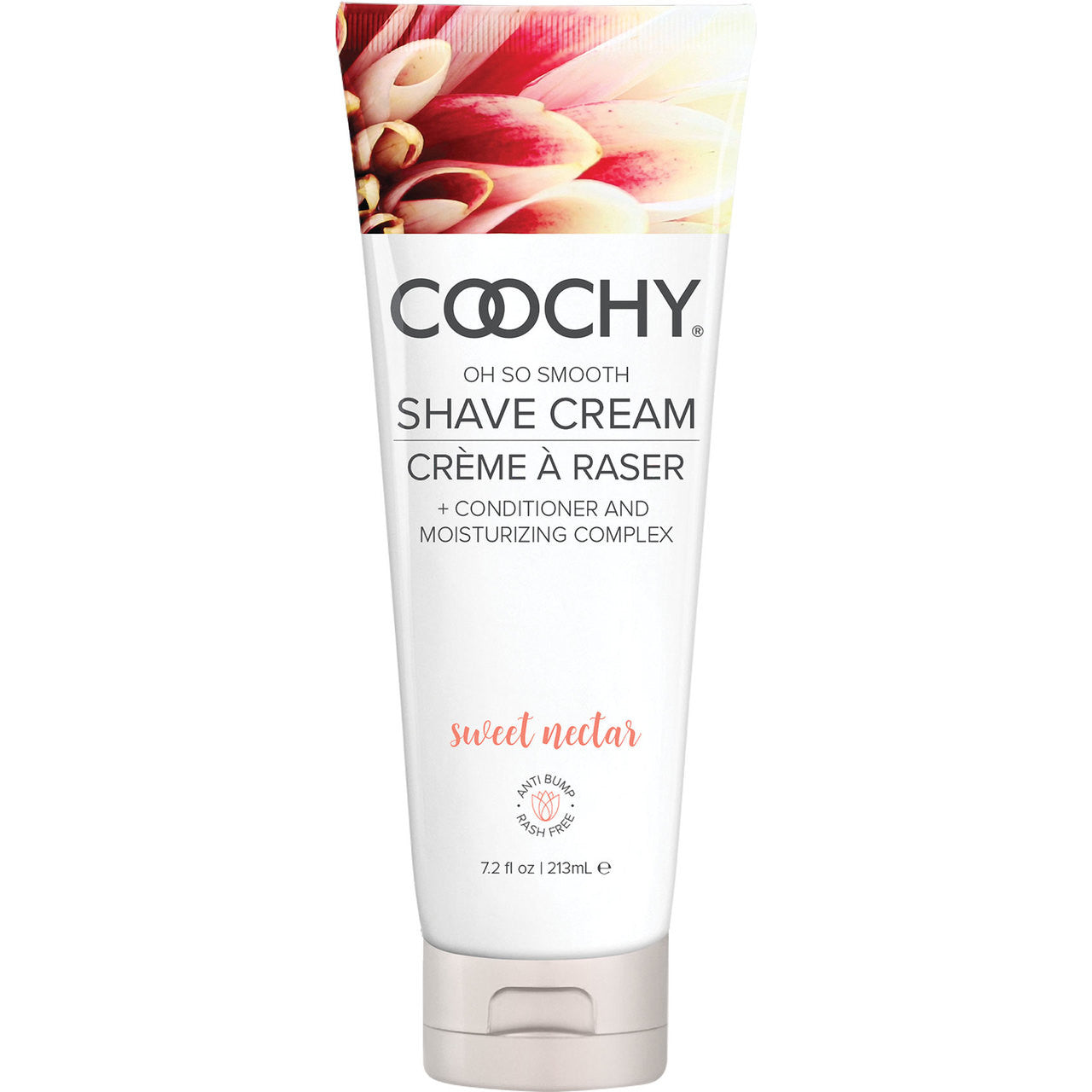 COOCHY Oh So Smooth Shave Cream - Sweet Nectar 7.2 oz (213 mL)