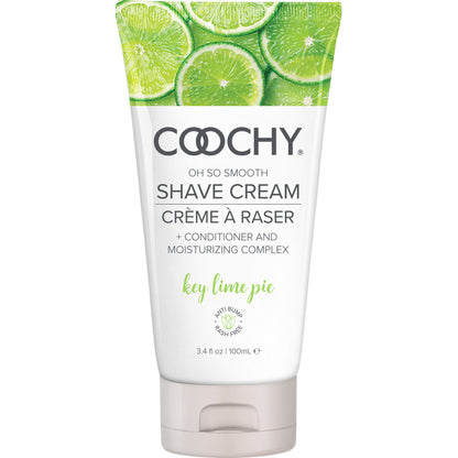 COOCHY Oh So Smooth Shave Cream - Key Lime Pie 3.4 oz (100 mL)