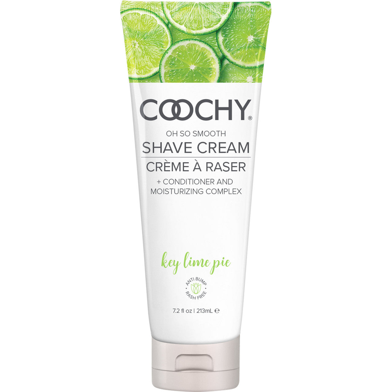 COOCHY Oh So Smooth Shave Cream - Key Lime Pie 7.2 oz (213 mL)