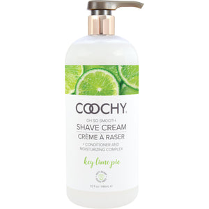 COOCHY Oh So Smooth Shave Cream - Key Lime Pie 32 oz (946 mL)