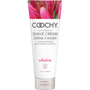 COOCHY Oh So Smooth Shave Cream, Seduction  - Honeysuckle Citrus 7.2 oz (213 mL)