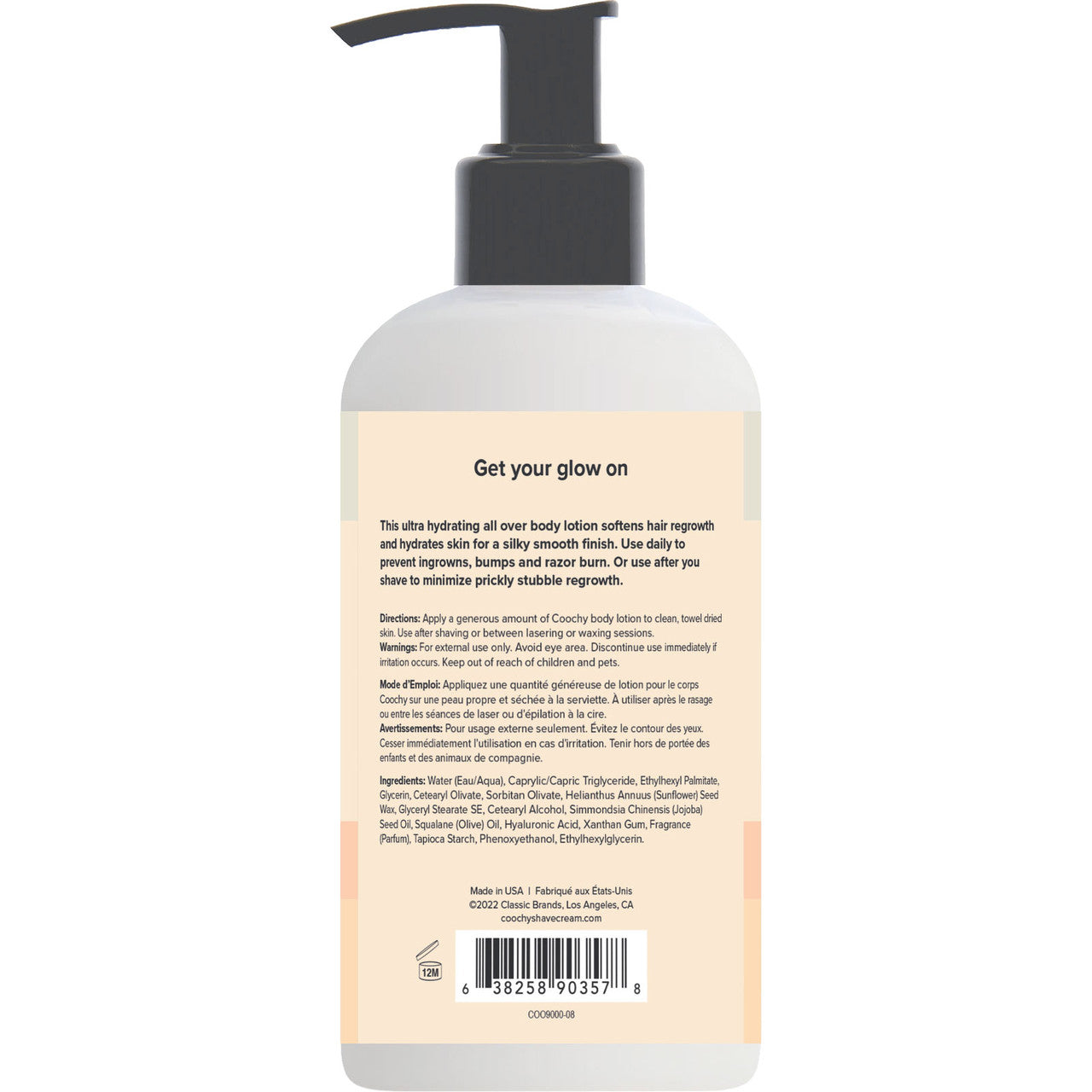 COOCHY Ultra Silky Gogo Coco Body Lotion - Mango Coconut 8 oz (236 mL)