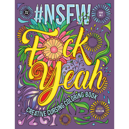 #NSFW Creative Cursing Coloring Book - Illustrated by Alex Kotkin