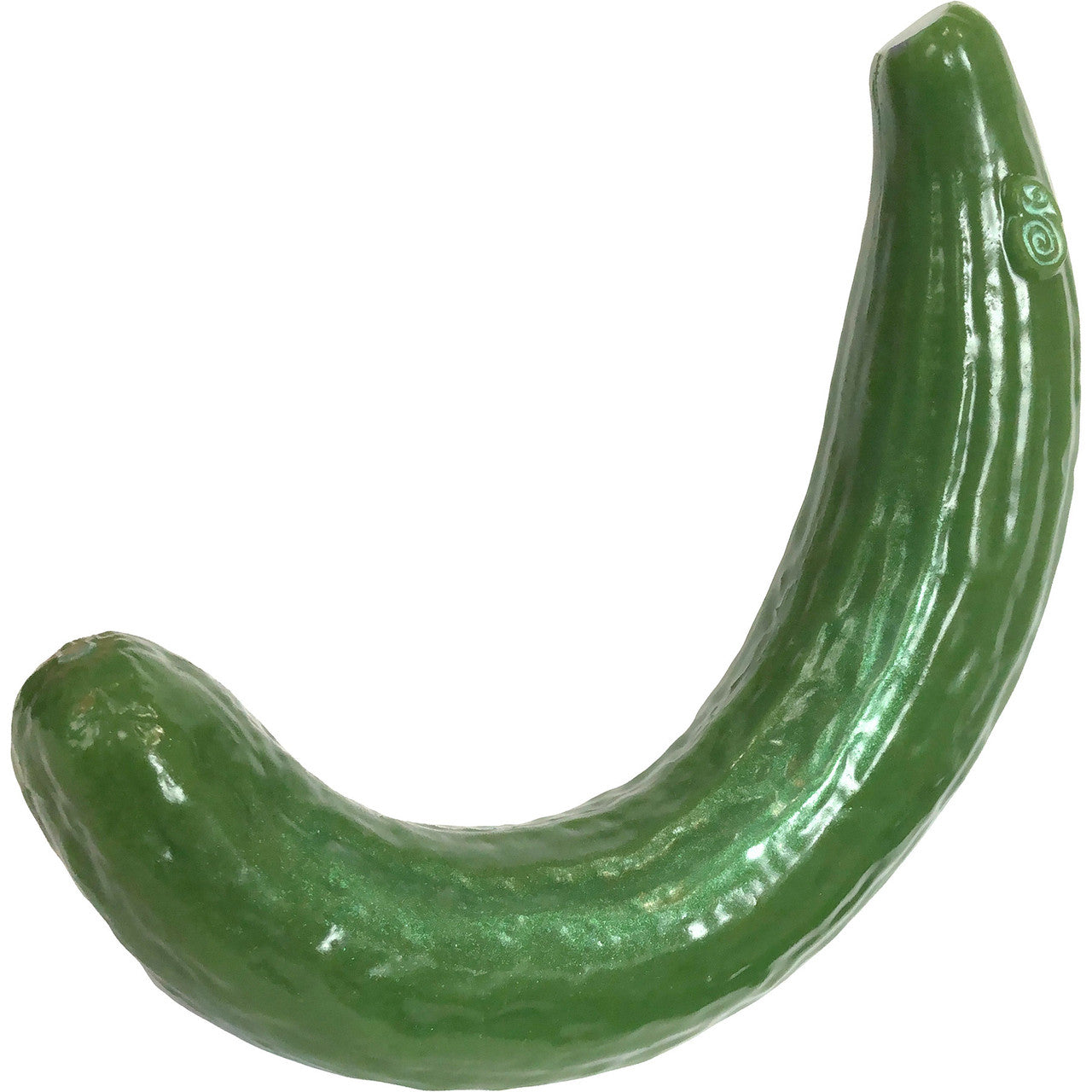 Curved Cucumber Silicone Dildo By SelfDelve