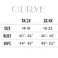 Curve Size Chart