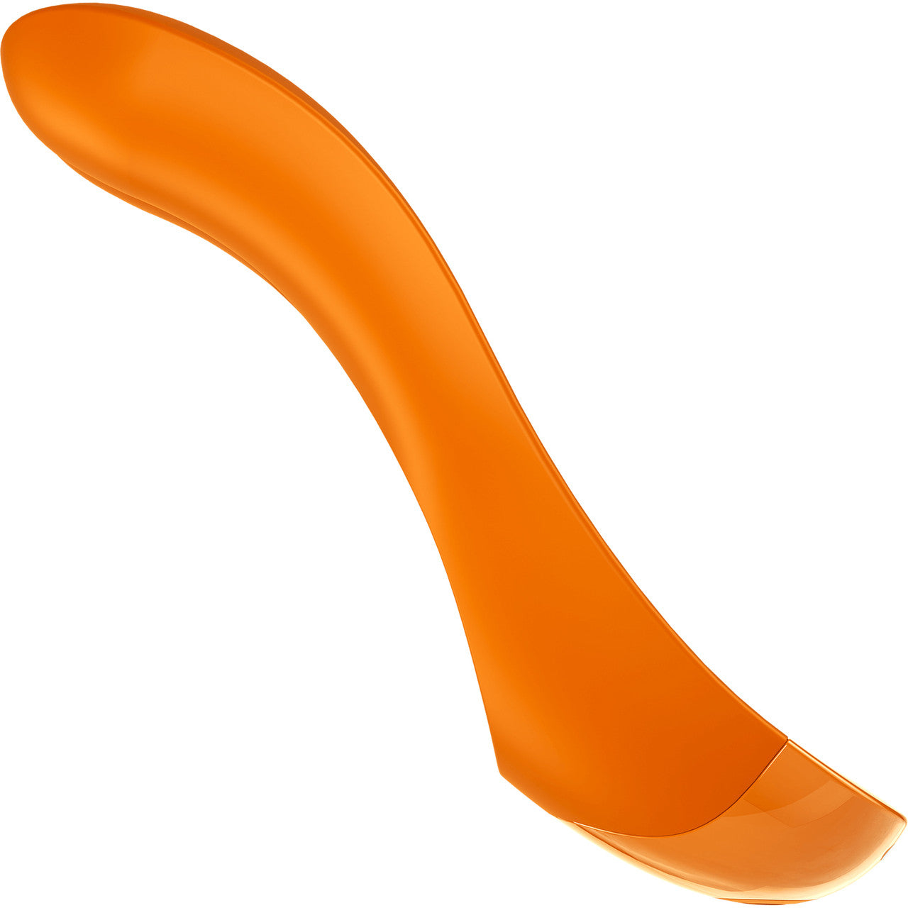 Satisfyer Candy Cane Silicone Rechargeable Mini Vibrator - Orange