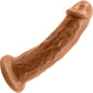 Cash VixSkin Large Silicone Realistic Dildo By Vixen - Caramel