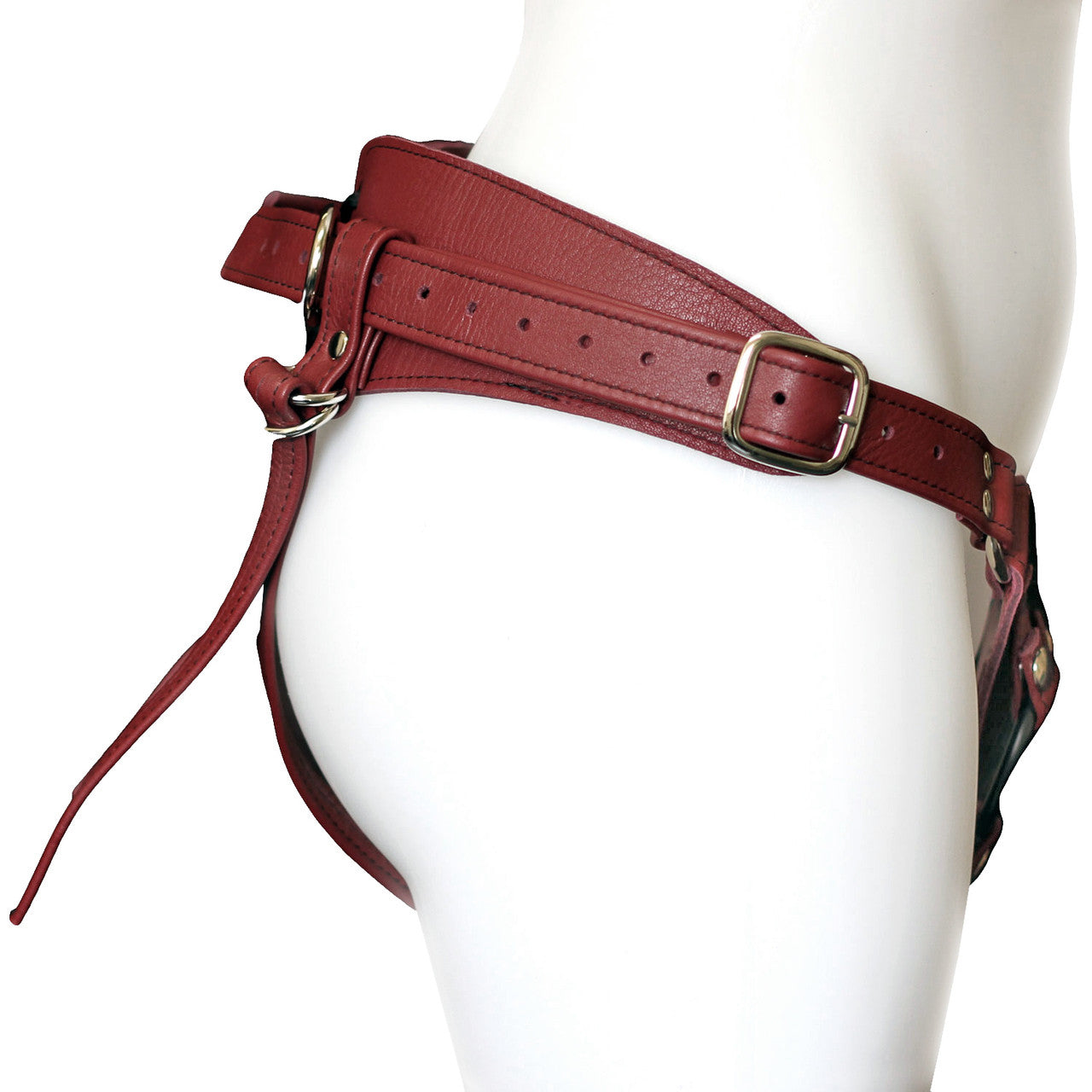 Aslan Cherry Minx Leather Strap-On Harness