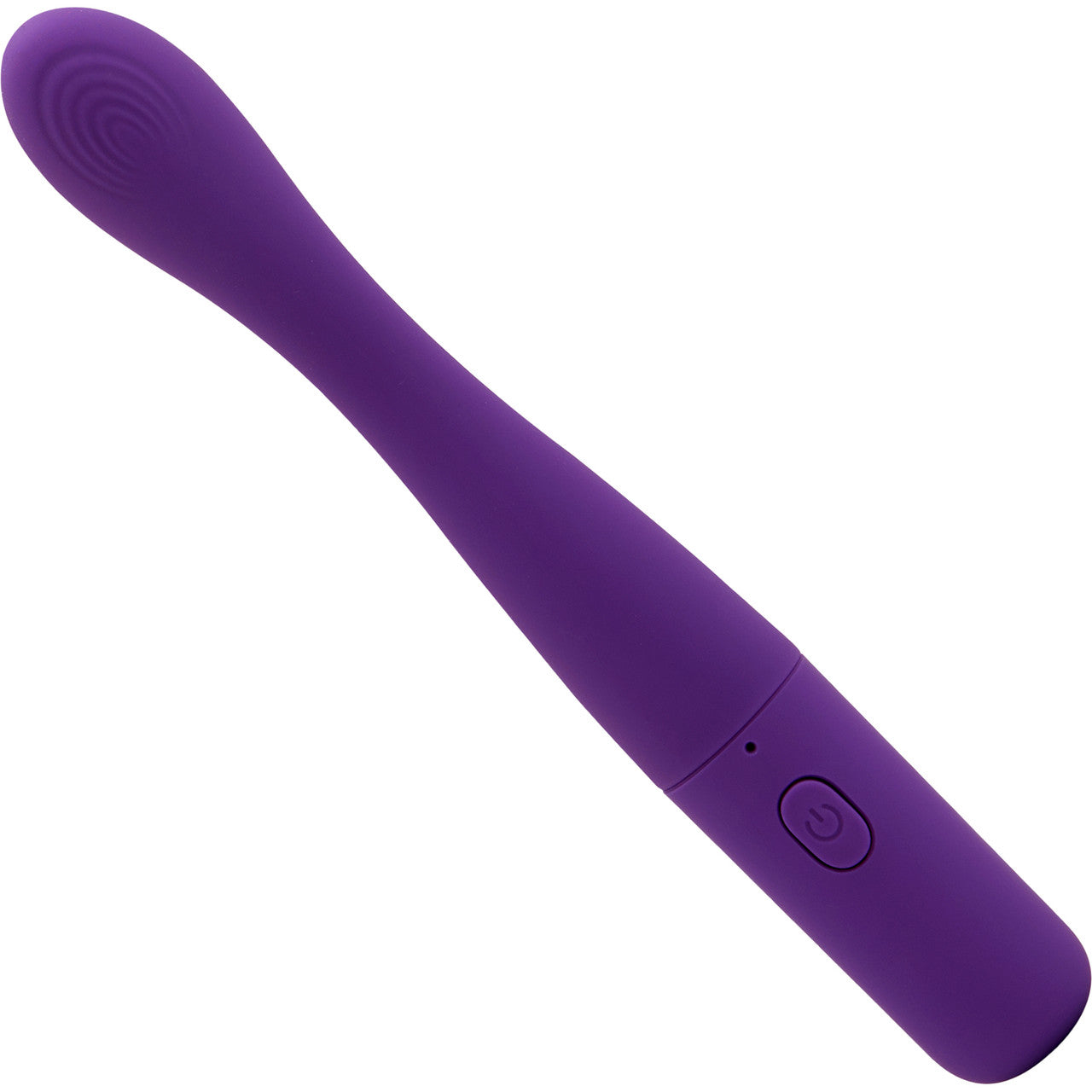 Nubii Chloe Rechargeable Silicone Flexible & Warming G-Spot Vibrator By Nu Sensuelle - Purple