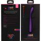 Nubii Chloe Rechargeable Silicone Flexible & Warming G-Spot Vibrator By Nu Sensuelle - Purple