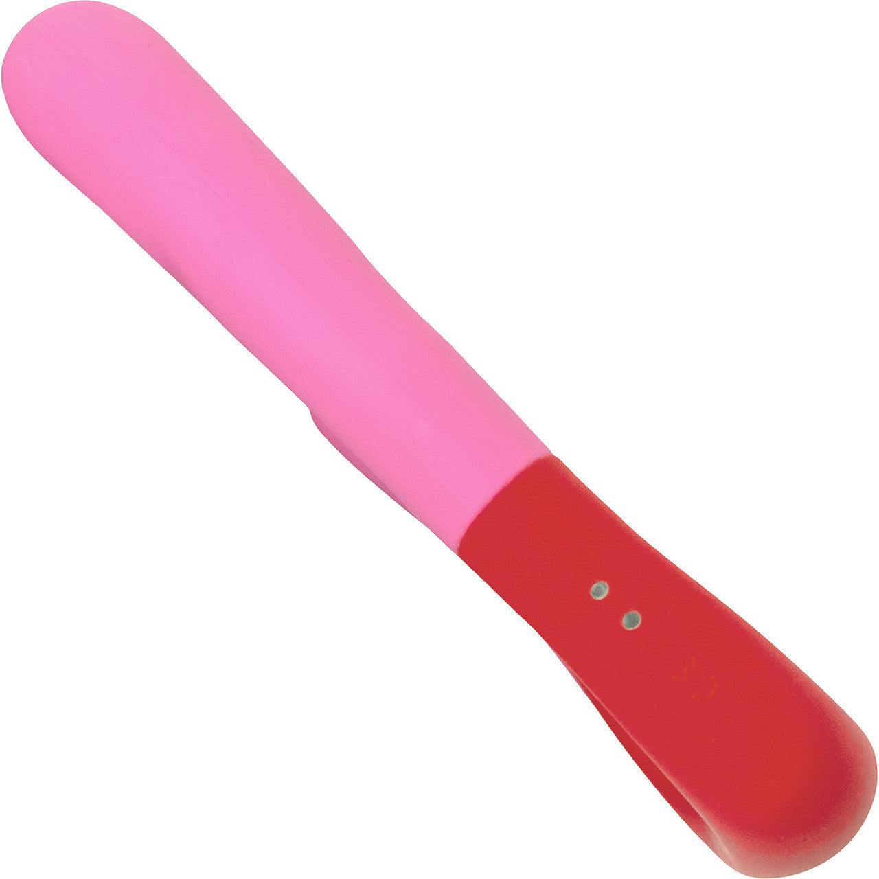 Unbound Clutch Rechargeable Waterproof Silicone Dual Stimulation Vibrator - Poppy & Cerise