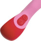 Unbound Clutch Rechargeable Waterproof Silicone Dual Stimulation Vibrator - Poppy & Cerise