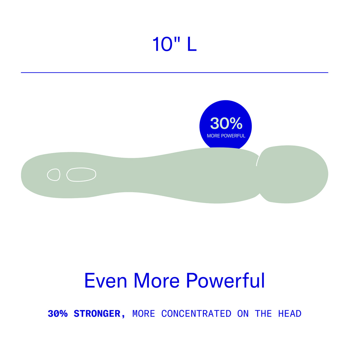 Dame COM Silicone Waterproof Rechargeable Wand Vibrator