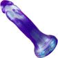 Pris Toys Comet 7" Dual Density Silicone Dildo - Amethyst