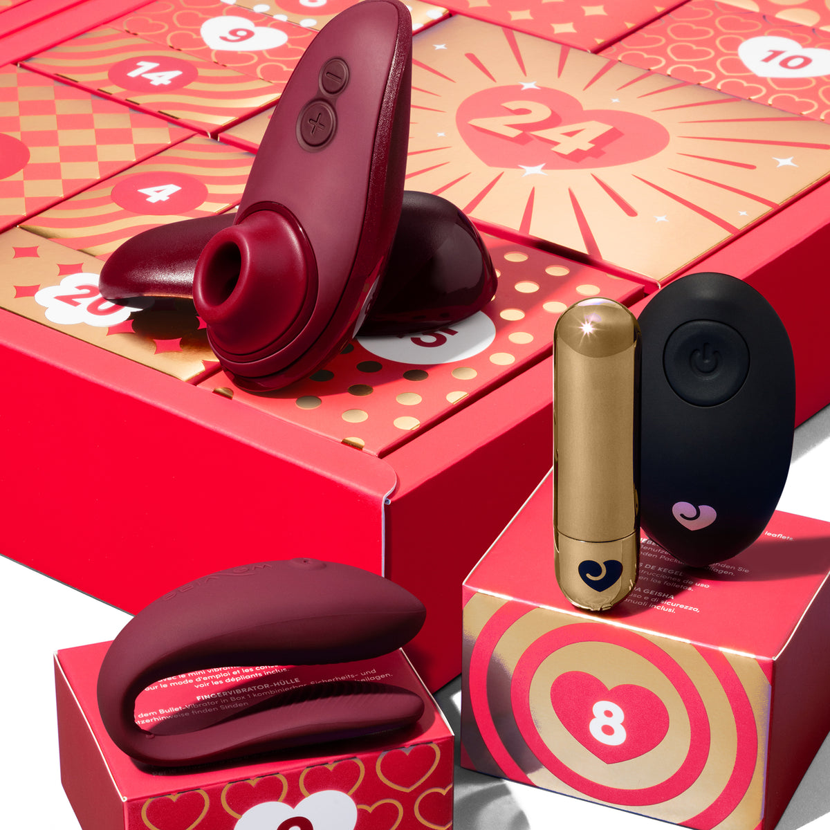 Womanizer & We-Vibe Couples 24 Day Advent Calendar By Lovehoney