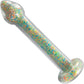 Sparkle Glow Glass Dildo With Aurora Borealis Crystal Base By Crystal Delights - Tooti Fruiti