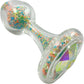 Sparkle Glow Glass Butt Plug With Aurora Borealis Crystal Base By Crystal Delights - Tooti Fruiti