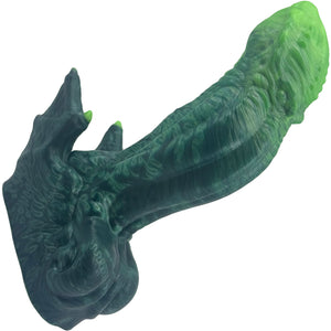 The Cthulhu Eldritch Monster 9" Silicone Dildo By Uberrime - Medium Size
