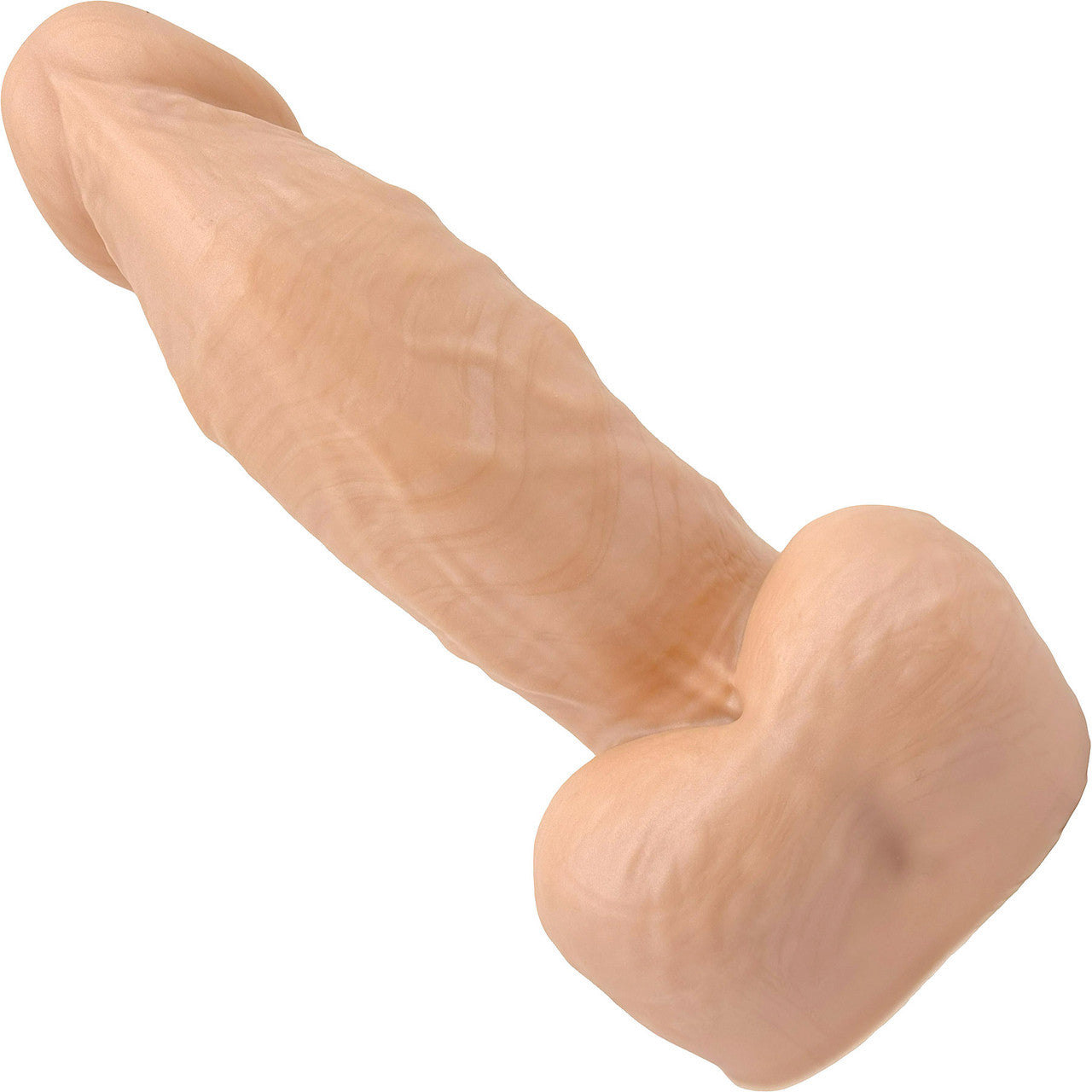 BIG Daddy Dallas XL 9" Platinum Silicone Realistic Dildo By Dee's Big Daddies - Vanilla