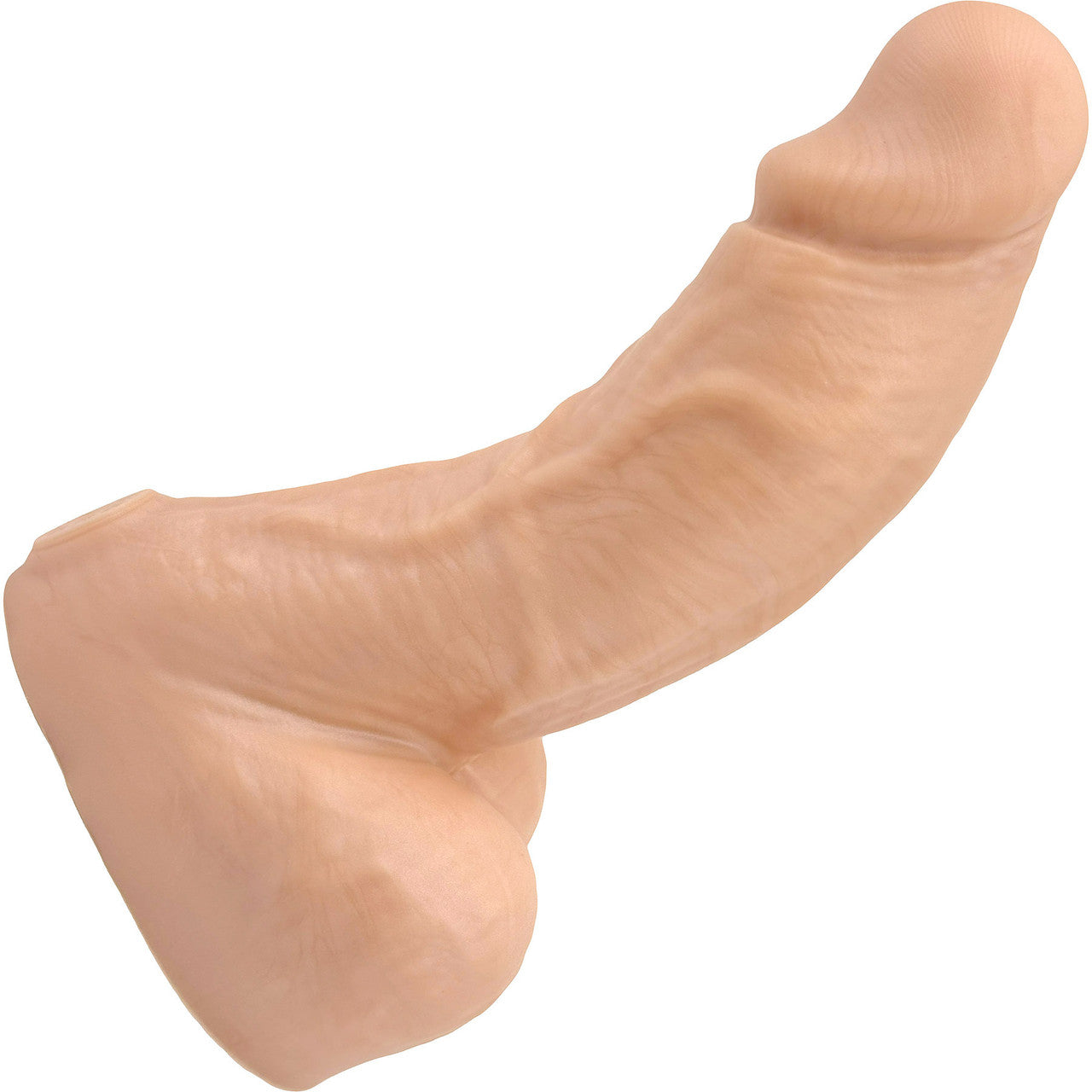 BIG Daddy Dallas XL 9" Platinum Silicone Realistic Dildo By Dee's Big Daddies - Vanilla