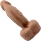 BIG Daddy Dallas Large 8" Platinum Silicone Realistic Dildo By Dee's Big Daddies - Caramel