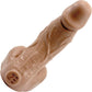 BIG Daddy Dallas XL 9" Platinum Silicone Realistic Dildo By Dee's Big Daddies - Caramel