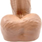 BIG Daddy Dallas XL 9" Platinum Silicone Realistic Dildo By Dee's Big Daddies - Caramel