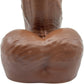 BIG Daddy Dallas XL 9" Platinum Silicone Realistic Dildo By Dee's Big Daddies - Chocolate