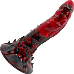 Deep Fantasies Damien The Demon Platinum Silicone Fantasy Dildo