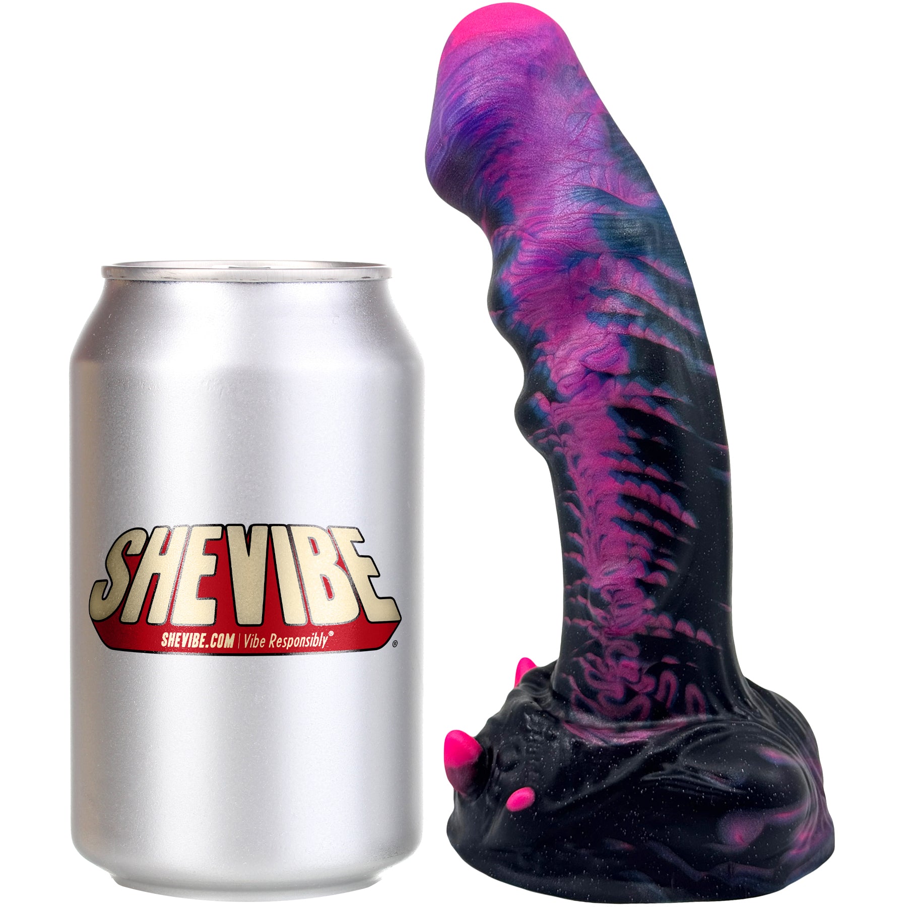 The DAMN ALIEN 7" Silicone Dildo By Uberrime - Medium Size