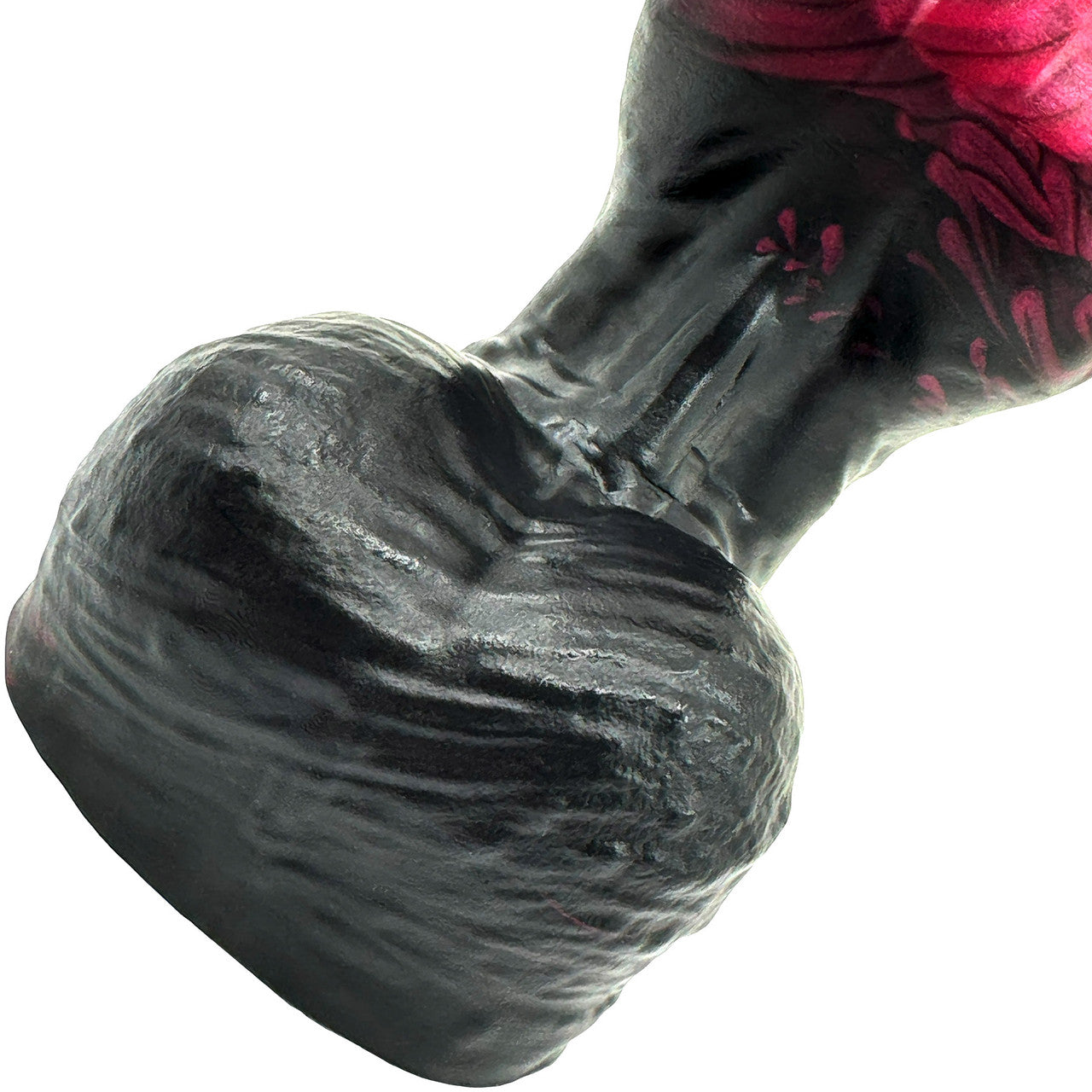 BIG Daddy Dane Werewolf Knot XL 9.25" Platinum Silicone Dildo By Dee's Big Daddies - Hellboy