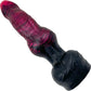 BIG Daddy Dane Werewolf Knot Large 7.75" Platinum Silicone Dildo By Dee's Big Daddies - Hellboy