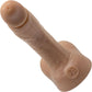 BIG Daddy Dante Large 8" Platinum Silicone Realistic Dildo With Balls By Dee's Big Daddies - Vanilla