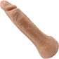 BIG Daddy Darren Large 7.5" Platinum Silicone Realistic Vac-U-Lock Dildo By Dee's Big Daddies - Vanilla