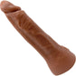 BIG Daddy Darren Large 7.5" Platinum Silicone Realistic Vac-U-Lock Dildo By Dee's Big Daddies - Caramel