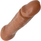 BIG Daddy Darren Large 7.5" Platinum Silicone Realistic Vac-U-Lock Dildo By Dee's Big Daddies - Caramel