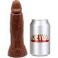 BIG Daddy Darren Large 7.5" Platinum Silicone Realistic Vac-U-Lock Dildo By Dee's Big Daddies - Chocolate