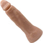 BIG Daddy Darren XL 8.5" Platinum Silicone Realistic Vac-U-Lock Dildo By Dee's Big Daddies - Vanilla