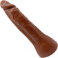 BIG Daddy Darren XL 8.5" Platinum Silicone Realistic Vac-U-Lock Dildo By Dee's Big Daddies - Chocolate