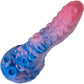 Davy The Sucker Large 7.25" Platinum Silicone Fantasy Dildo By Dee's Big Daddies - Borealis