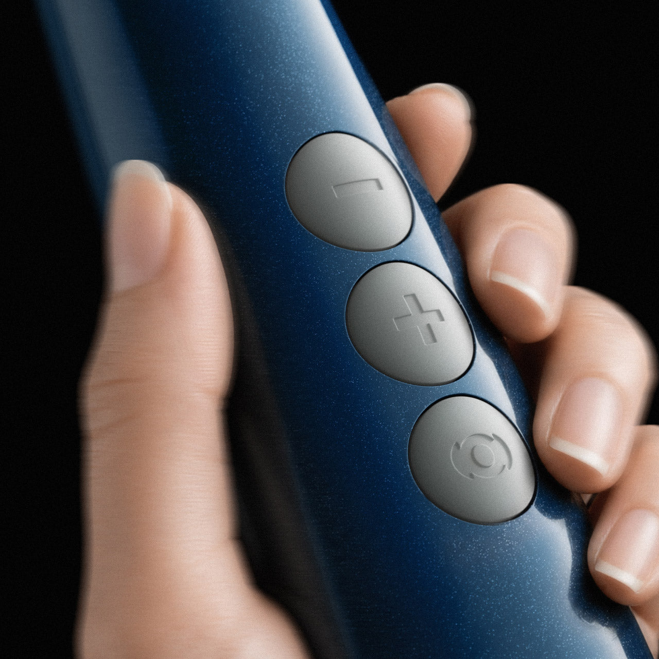 DOXY Die Cast Compact Cordless Powerful Massage Wand - In Hand