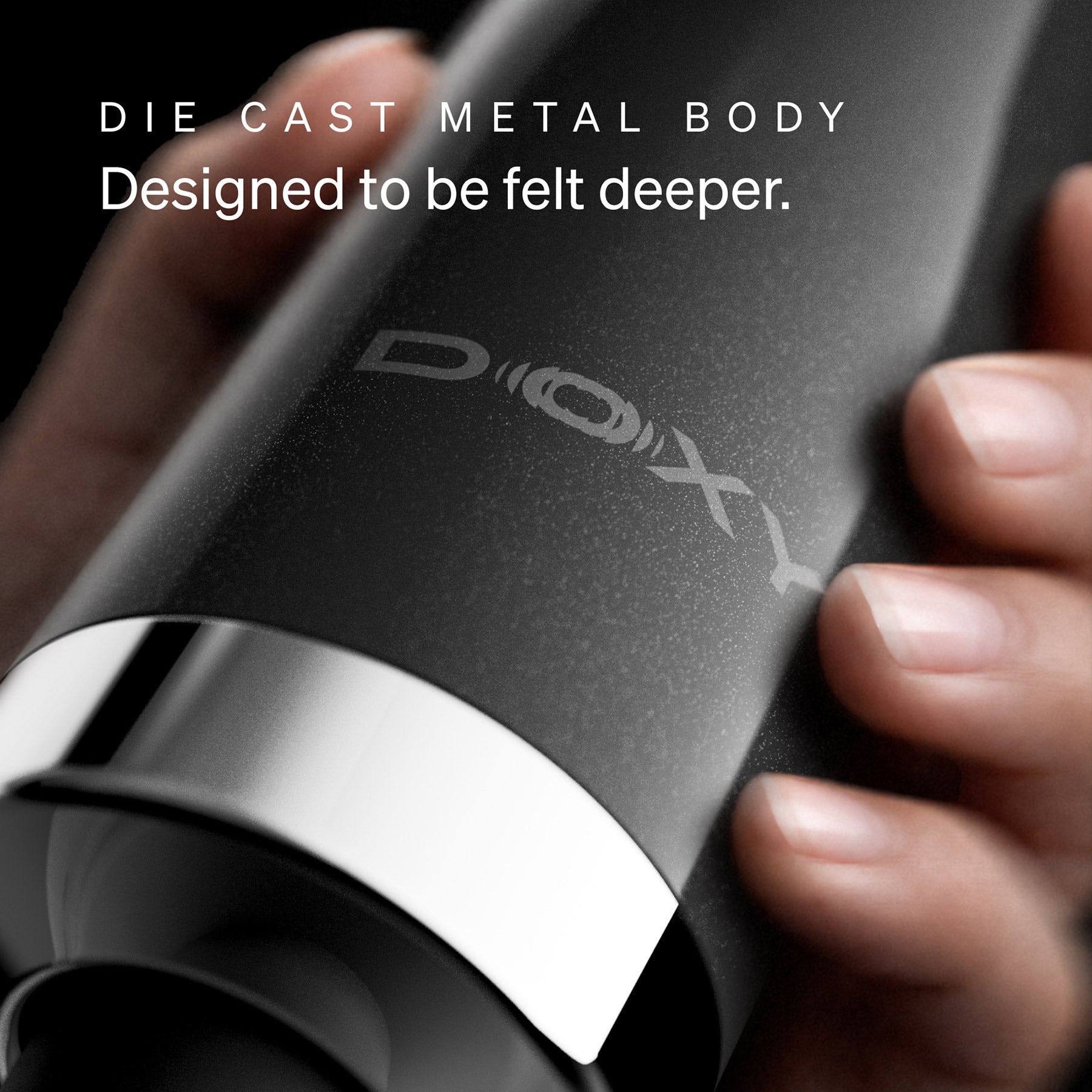 DOXY Die Cast MAX PLUG-IN Powerful Massage Wand - Infographic