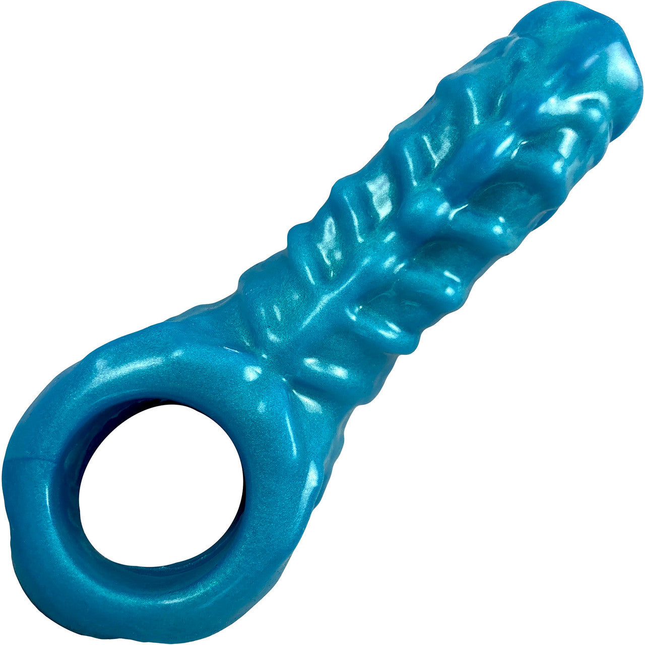 Deep Fantasies Xenomorph Platinum Silicone Penis Sheath