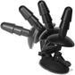 Doc Johnson Vac-U-Lock Black Deluxe Swivel Suction Cup Plug