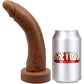 BIG Daddy Dominic Large 8" Platinum Silicone Realistic Dildo By Dee's Big Daddies - Caramel